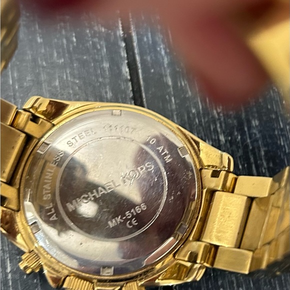 Michael Kors Crystal Bezel Set Watch - Picture 5 of 5